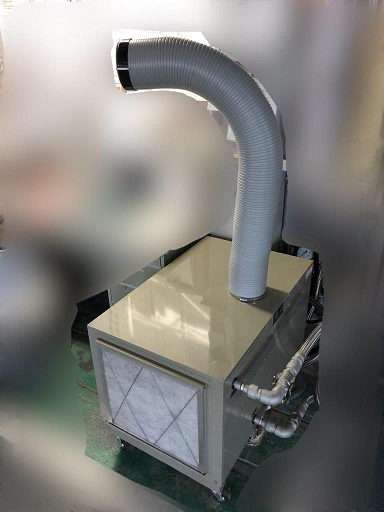 自社工場での熱交換器・溶接加工風景
